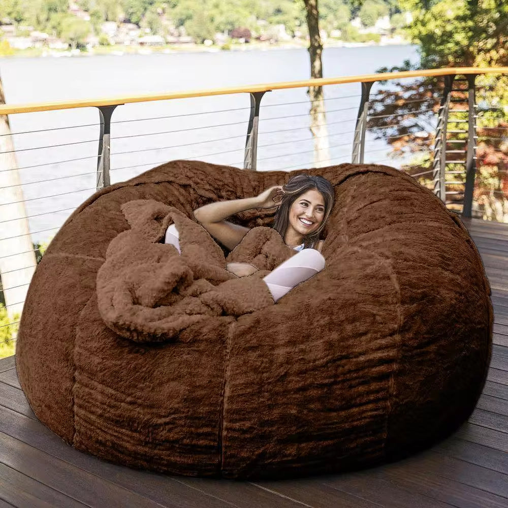 CozyCloud 7-Foot Bean Bag Chair