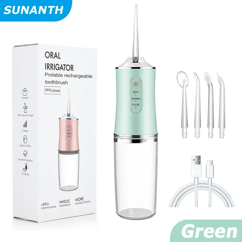 Portable Dental Water Flosser