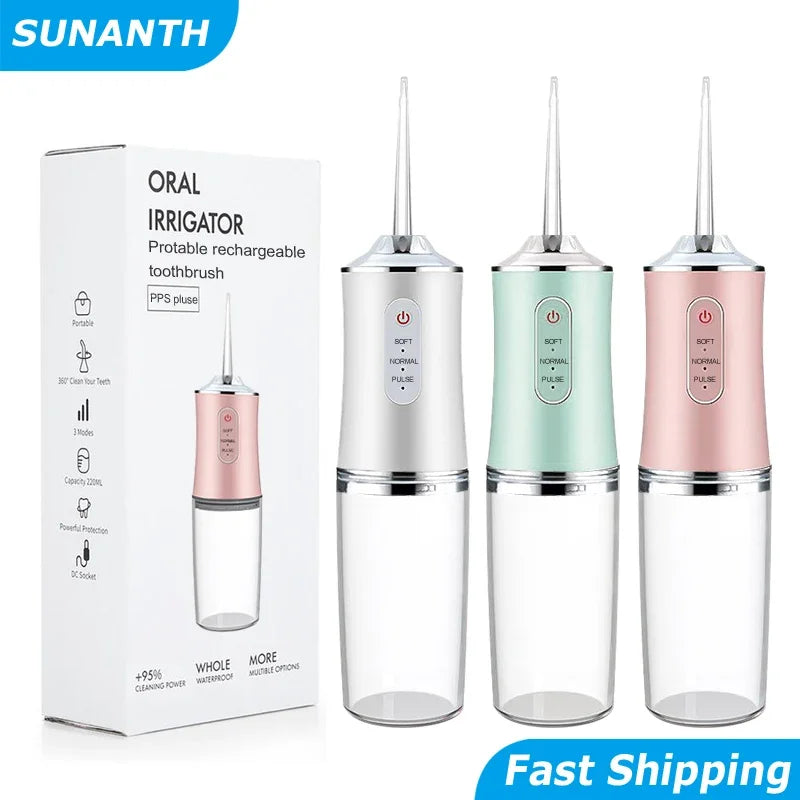 Portable Dental Water Flosser