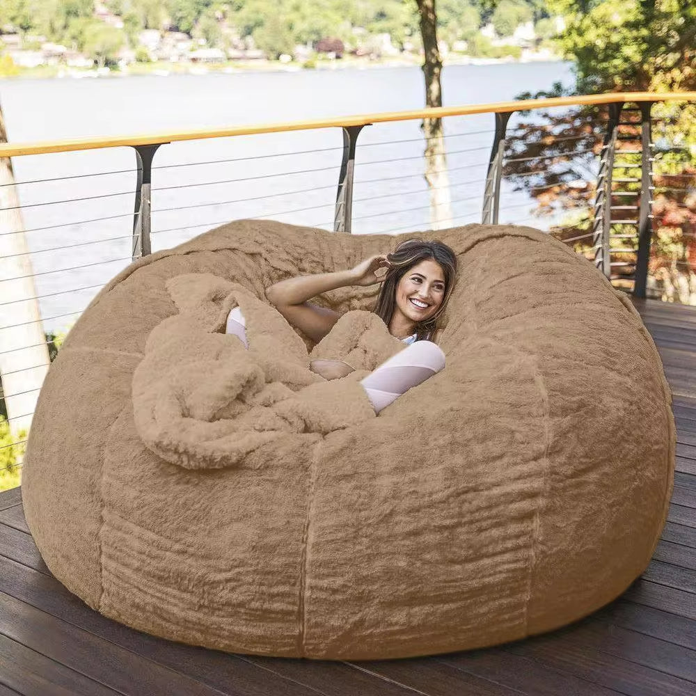 CozyCloud 7-Foot Bean Bag Chair