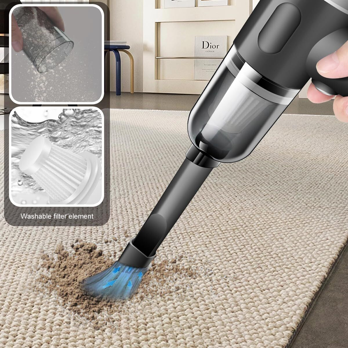QuickClean Handheld Vacuum