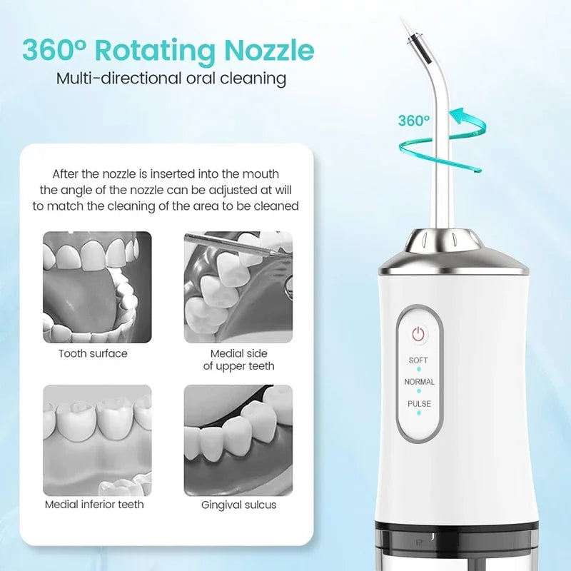 Portable Dental Water Flosser